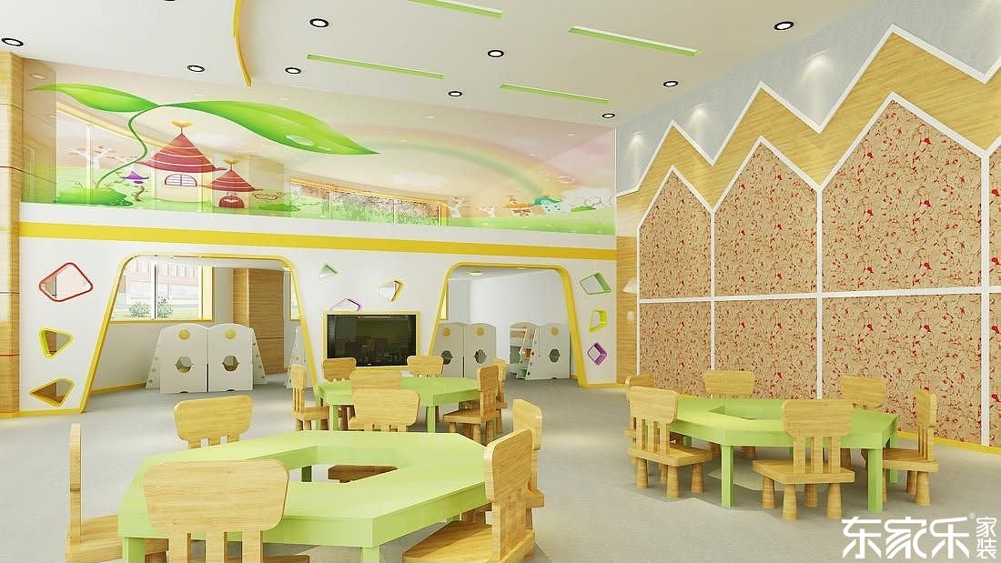  長沙裝修設(shè)計(jì)詳解：為了孩子們的安全健康，幼兒園裝修材料怎么選 